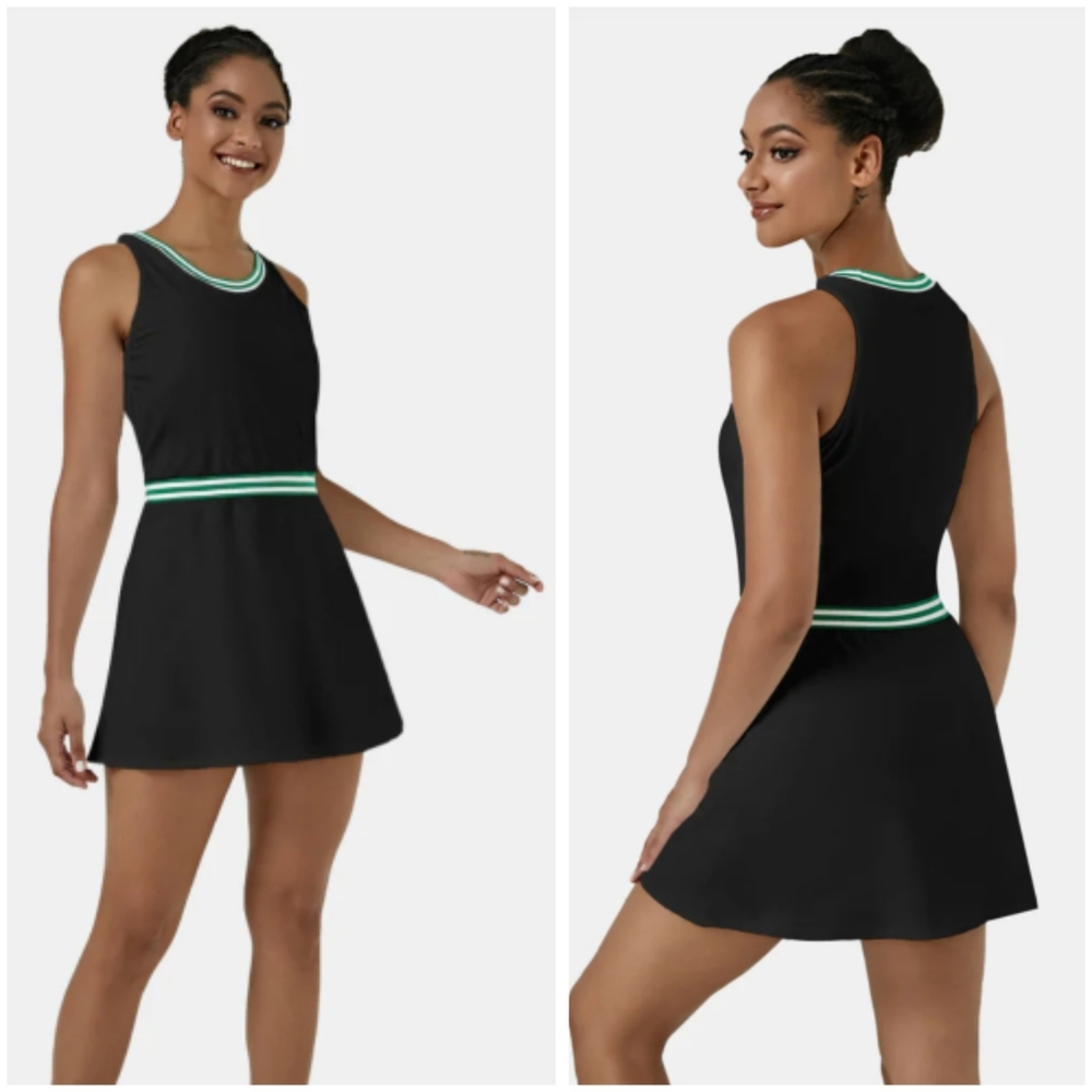 Halara black first place pickleball dress